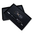 Sac Teardrop Keychain Pen Set, Lxg - Black