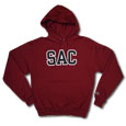 Sac Tt Blk/Wht Hood, Champion - Cardinal