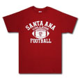 Sac Football Sport Tee, Russell - Red