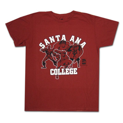 Sac Avengers Tee, Russell - Brick Red