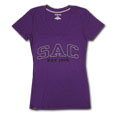 Jrs Sac Ulta Darcy V-Neck Tee, Jansport - Purple