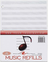Paper Filler Sheet Music 20 Count