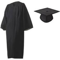 Graduation Cap & Gown w/ Tassel Package