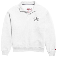 SAC Cropped Collared Sweater