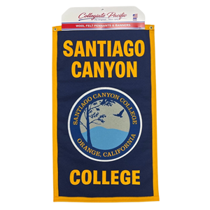 COLLEGIATE BANNER W/ SCC SEAL 18x30