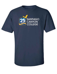 25th ANNIVERSARY SCC NAVY T-SHIRT